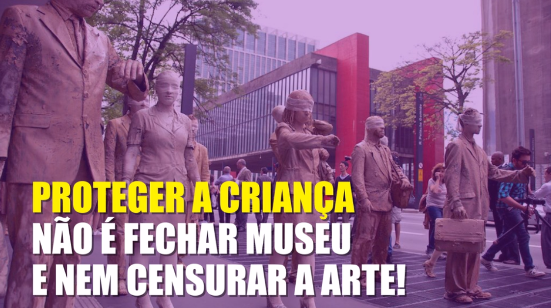 Divulgado pelo mandato da deputada Benedita da Silva (PT-RJ), um vídeo traz à tona os verdadeiros problemas das crianças brasileiras - abandono, trabalho infantil, abuso - e pede para que moralistas tirem a venda dos olhos antes de criticarem a arte ou acusá-la de incentivo à pedofilia; assista