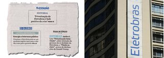 O blog Nocaute, do jornalista Fernando Morais, criticou a euforia indisfarçável dos três principais jornais do País com o anúncio da privatização da Eletrobras pelo governo de Michel Temer; "Quando é para privatizar eles são irmãos siameses, xifópagos, univitelinos. Cara dum, focinho dos outros", diz o Nocaute, sobre os editoriais da Folha de S. Paulo, O Globo e Estado de S. Paulo desta quarta-feira