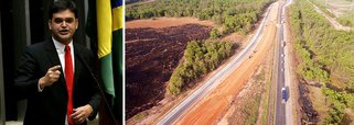O coordenador da bancada do Maranhão e deputado federal, Rubens Júnior (PCdoB), solicitou novo relatório do Departamento Nacional de Infraestrutura de Transportes (DNIT) sobre o andamento das obras das BRs no Maranhão/ “Além de destinar emendas por meio da bancada, também estamos monitorando todas as obras, visto a importâncias dessas rodovias para o estado”, explicou o parlamentar; de acordo com o DNIT, a obras de duplicação da BR-135 entre a Estiva e Bacabeira (km 25 ao km 51,3) estão 90% concluídas