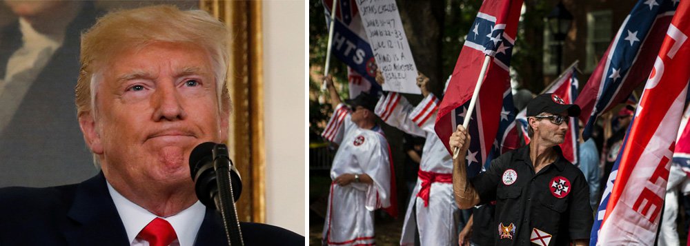 O presidente dos Estados Unidos, Donald Trump, dissolveu nesta quarta-feira dois conselhos empresariais depois que CEOs de diferentes companhias renunciaram em protesto pelas declarações de Trump culpando não apenas supremacistas brancos, mas também manifestantes opostos a eles, pela violência em Charlottesville, na Virgínia
