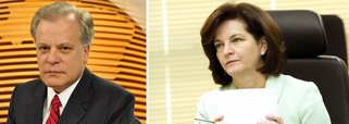 "Sra. Raquel Dodge, não fica bem para a futura PGR manter encontros informais na intimidade noturna com um investigado em potencial, Temer!", lembrou o jornalista da Globo