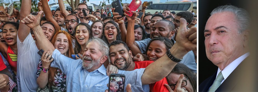 "O governo golpista, apesar de ilegítimo, colocou em pratica, de forma avassaladora, um pacote de medidas antipopulares, antidemocráticas e antinacionais. Trata de desmontar tudo o que de melhor foi feito pelos governos do PT, que transformaram positivamente o Brasil neste século. Ataca o patrimônio público, ataca os direitos dos trabalhadores, ataca os programas sociais", diz o colunista Emir Sader, que defende o referendo revogatório; "Um tema reiterado nos discursos e entrevistas do Lula tem sido o o do referendo revogatório. Ele tem dito que seria impossível governar o Brasil e efetivamente resgatar a democracia, sem rever as iniciativas aprovadas pelo governo golpista"