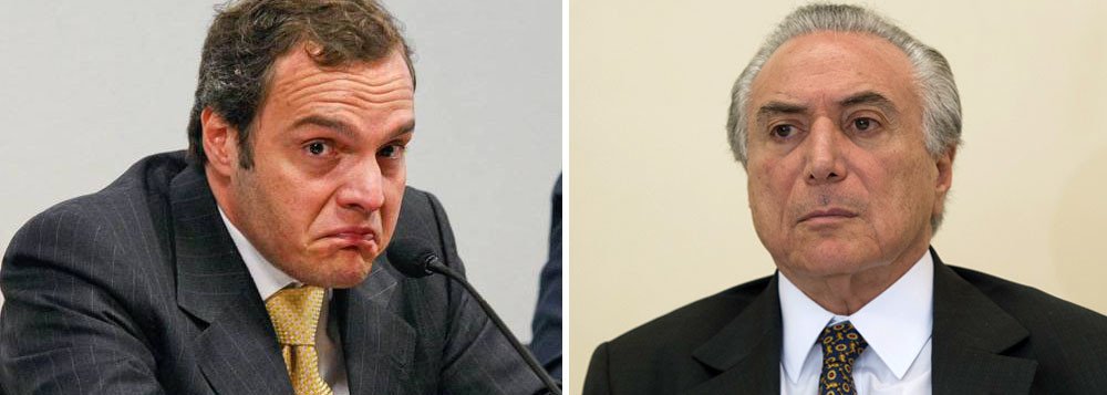 Corretor financeiro Lúcio Funaro, apontado como operador de propinas para o PMDB, assinou nesta terça-feira (22) o acordo de delação premiada com a Procuradoria Geral da República; ligado ao ex-presidente da Câmara Eduardo Cunha, condenado a 15 anos de prisão por corrupção, Funaro promete revelar novos detalhes de esquemas de corrupção envolvendo o Michel Temer e políticos com foro privilegiado – a maioria do PMDB; em depoimento à Polícia Federal, que foi usado na denúncia contra Michel Temer por corrupção passiva, Funaro disse que Temer sabia do pagamento de propinas na Petrobras