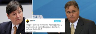 O jornalista Xico Sá lançou mão da ironia para descrever a indignação diante da apreensão de R$ 25 milhões em dinheiro no apartamento ligado ao ex-ministro Geddel Vieira Lima; "Imagine a inveja do menino Rocha Loures, com sua malinha de merenda escolar diante da bufunfa de Geddel", escreveu Xico em seu Twitter; em julho, Rocha Loures foi flagrado com R$ 500 mil em restaurante de São Paulo