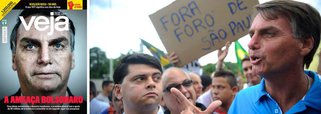 Programa "Leo ao quadrado", apresentado na TV 247 por Leonardo Stoppa e Leonardo Attuch, explica por que a imprensa de centro-direita começou a atacar o deputado Jair Bolsonaro (PSC-RJ), como na capa recente de Veja; depois de disseminar o ambiente de ódio no País, que gerou Bolsonaro, o objetivo agora é conter o fenômeno para viabilizar a passagem de um tucano ou de Marina Silva para o segundo turno; o tema também foi debatido na TV 247 por Alex Solnik, Gisele Federicce e Paulo Moreira Leite