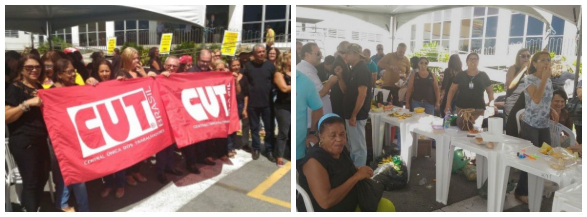 Os servidores do Tribunal de Contas do Estado de Alagoas (TCE/AL) paralisaram as atividades, na manhã desta quinta-feira (3), em protesto contra o que classificam como "irregularidades" da Corte de Contas e reivindicando reajuste salarial de 21%; categoria alega que os salários seguem defasados há três anos