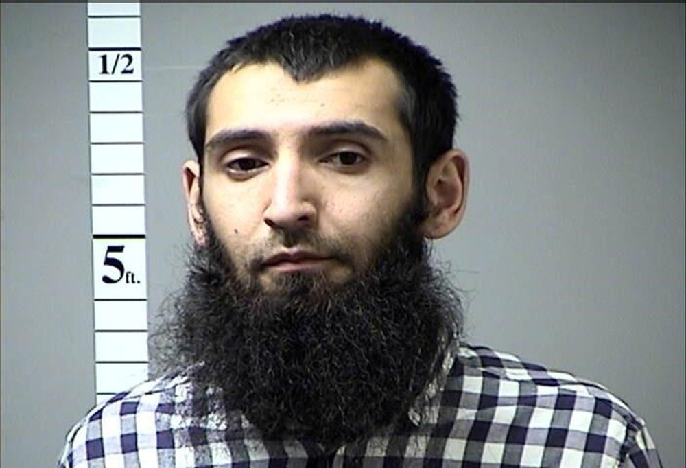 Saipov, acusado por ataque em Nova York, em foto de divulgação 1/11/2017