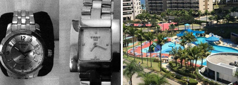 A Justiça Federal do Rio realiza o leilão de apartamentos, salas comerciais e relógios - avaliados em R$ 16 milhões - que pertenciam a três suspeitos de atuar como assessores do ex-governador Sérgio Cabral (PMDB); o bem mais valioso é de Ary Filho, assessor e operador financeiro do peemedebista; é um duplex de 300 metros quadrados na Praia da Barra da Tijuca, avaliado em R$ 5,4 milhões. O condomínio tem uma espécie de parque aquático