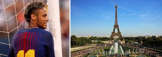 O PSG quer fazer uma apresentação grandiosa para anunciar Neymar; em vez de apresentar o craque brasileiro no estádio Parc des Princes, como é usual, o time parisiense quer apresentar Neymar na Praça do Trocadero, em frente à Torre Eiffel, um dos símbolos da capital francesa 