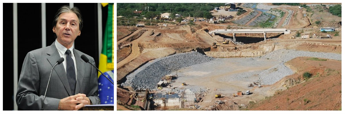 Preocupado com o desgaste do governo de Temer e sendo um dos seus principais apoiadores, o senador Eunício Oliveira (PMDB) apressou-se em divulgar que o cronograma de obras do Eixo Norte da Transposição do rio São Francisco não sofrerá novos atrasos, após o anúncio de novo contingenciamento de recursos anunciado pelo Governo Federal. Nas redes sociais e no seu site, o senador anunciou que os recursos para as obras estão assegurados e a previsão de conclusão é para o início do próximo ano
 