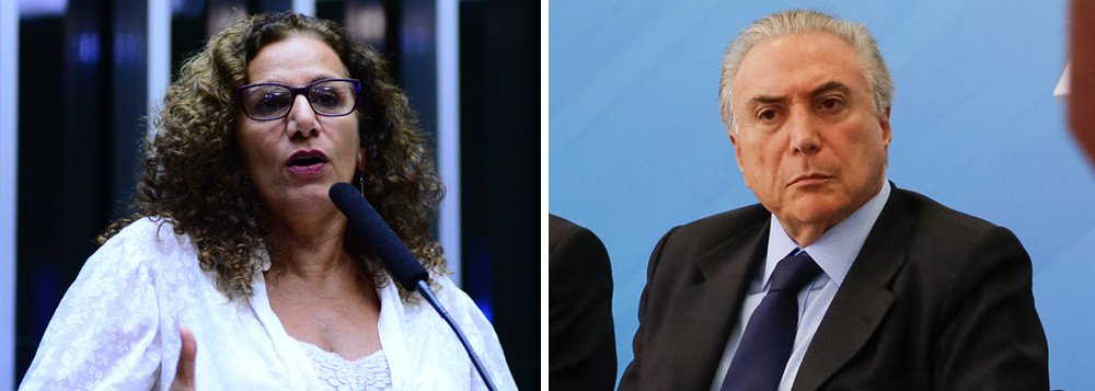 A deputada federal Jandira Feghali (PCdoB-RJ) propôs uma emenda para que Michel Temer também possa aderir ao Plano de Desligamento Voluntário proposto pelo próprio governo; avaliado negativamente por 95% da população brasileira, o peemedebista é o presidente mais rejeitado em 28 anos