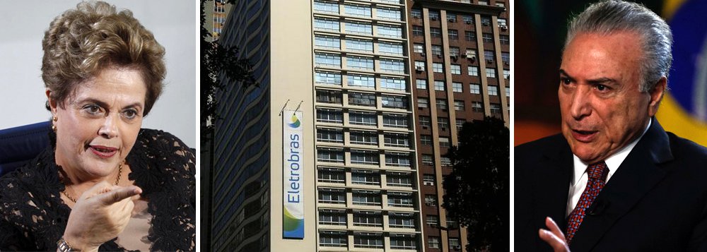 Presidente legítima Dilma Rousseff se posicionou veementemente contra a proposta de privatização do sistema Eletrobras; segundo Dilma, a proposta do governo Michel Temer envolve um mecanismo para se apropriar de recursos do trabalhador e cobrir o maior rombo fiscal já registrado no País; "O País vai ter sua soberania e sua segurança energética ameaçadas, ao permitir que sua joia da coroa energética seja transferida para investidores internacionais ou fundos financeiros", disse Dima