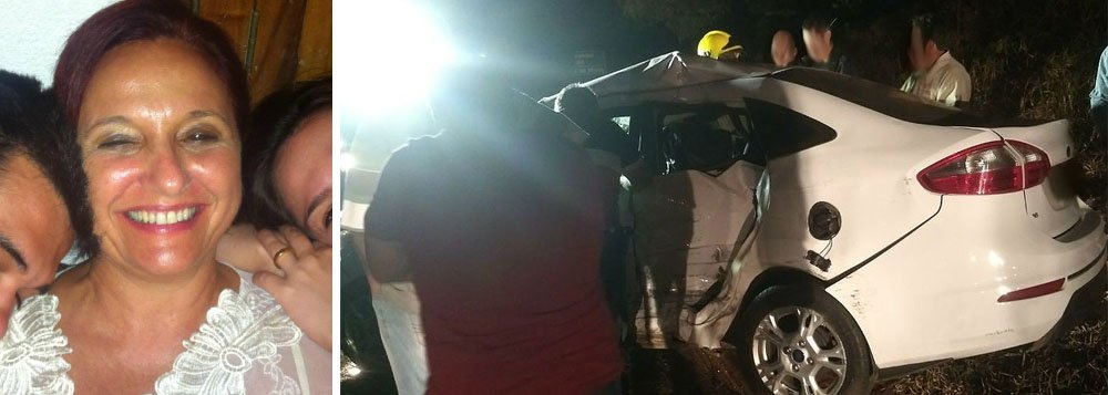 A esposa do deputado federal Eduardo Barbosa (PSDB-MG), Darci Fioravante Barbosa, 59 anos, está entre as vítimas fatais do acidente que deixou sete mortos na BR-040, na altura de Barbacena, no Campo das Vertentes; o parlamentar e outros familiares estão no município para cuidarem da liberação do corpo da mulher e tratar dos trâmites do translado para o velório