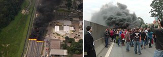 Movimentos como a Frente Povo Sem medo, Movimento dos Trabalhadores Rurais Sem Terra (MST) e Movimento dos Trabalhadores sem Teto (MTST), dentre outros, realizaram protestos em São Paulo, Pernambuco, Bahia, Ceará, dentre outros estados; em São Paulo, pelo menos três rodovias foram bloqueadas, incluindo a Via Dutra; manifestantes pedem que a Câmara acate a denúncia de corrupção feita pela Procuradoria Geral da República (PGR) contra Michel Temer que terá sua admissibilidade votada pelos parlamentares nesta quarta-feira (2) 