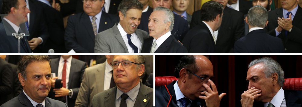 "Aécio certamente representa a peste: uma infecção aparentemente incontrolável, a contaminar com uma cegueira inexplicável amplos setores conservadores e elitistas da nossa sociedade que não percebem o abismo que ele cavou para o país desde sua derrota eleitoral em 2014", diz o cientista político Robson Sávio Reis Souza; "Gilmar, a guerra, é aquele que tenciona todos os poderes", prossegue; "Temer, a fome, apesar de aparentemente poderoso, é o mamulengo dos donos do poder (rentistas, empresários, latifundiários, banqueiros). Ele negocia ardilosamente uma série de políticas antissociais num país marcado pela desigualdade"