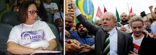 A vice-presidente do PT no Tocantins, Márcia Barbosa, criticou a decisão do juiz federal Sérgio Moro, de condenar o ex-presidente Lula a 9 anos e 6 meses de prisão; de acordo com a petista, "uma condenação sem provas e isso nos entristece muito porque é um peso e duas medidas. Enquanto eles absolvem pessoas de outros partidos políticos, com provas robustas, de corrupção comprovada, ao mesmo tempo eles condenam uma pessoa sem provas que justifiquem, que comprovem a denúncia"; quando o MPF denunciou Lula, um dos procuradores Henrique Pozzobon admitiu não existir "prova cabal" de que o petista é "proprietário no papel" do tripléx