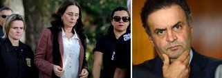 O senador afastado Aécio Neves pediu ao Supremo Tribunal Federal (STF) permissão para manter contato com a irmã, Andrea Neves, que foi libertada na semana passada por decisão da Primeira Turma da Corte; entre as medidas cautelares estabelecidas em substituição à prisão preventiva em regime fechado, Andrea foi posta em prisão domiciliar e ficou proibida de entrar em contato com qualquer um dos outros investigados no processo, incluindo Aécio