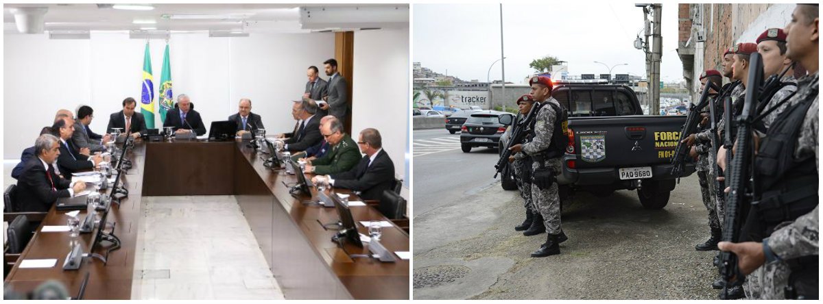Governo federal autorizou o envio de 800 policiais para reforçar a segurança no Rio de Janeiro; até o fim de julho, chegarão no estado 380 homens da Polícia Rodoviária Federal (PRF) para ampliar a fiscalização nas rodovias de acesso ao Rio e mais 420 militares da Força Nacional de Segurança; o novo contingente se juntará a outros 200 agentes da Força Nacional que já estão no estado, o que totalizará mil homens; os militares trabalharão no estado durante 18 meses em operações conjuntas com as forças locais de segurança.