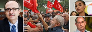 "Chupa que é de uva, direita xucra", diz Reinaldo Azevedo, ao comentar o resultado trágico do Datafolha para o PSDB, que não passa para o segundo turno nem sem Lula na disputa; "Numa eleição sem Lula, para onde migra seu eleitorado? Acho que o grosso tenderia para Marina Silva e Ciro Gomes. O que vocês querem que eu diga? Segundo turno com Marina e Bolsonaro ou Marina e Ciro? Alguém tem aí, em lugar disso, uma injeção no olho?", questiona