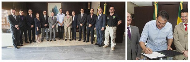 O governador Camilo Santana assinou ontem (7), um decreto que institui a Ação Integrada para Recuperação de Ativos (Aira). O decreto estabelece uma parceria entre o Ministério Público, Tribunal de Justiça e secretarias da Fazenda e Segurança Pública e Procuradoria Geral do Estado, tendo como foco principal combater a sonegação de impostos e recuperação de ativos para os cofres do Estado