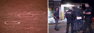 Cinco pessoas foram assassinadas na madrugada em uma chacina em Guarulhos, na Grande São Paulo; as vítimas, uma mulher e quatro homens, estavam dentro de um bar quando os suspeitos chegaram a pé ao local e efetuaram vários disparos em direção às vítima; além dos cinco mortos, três pessoas ficaram feridas