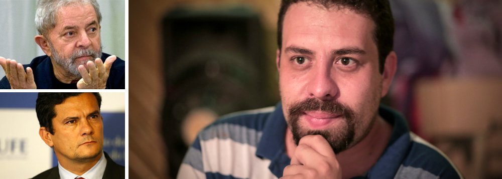 Coordenador do MTST, Guilherme Boulos afirma estar convicto de que o ex-presidente Lula será condenado pelo juiz Sérgio Moro na ação penal relacionada ao "triplex do Guarujá"; "A postura de Moro até aqui indica presunção de culpa, que provavelmente irá se traduzir em uma condenação de Lula. O juiz age como promotor de toga e não esconde sua antipatia pelo ex-presidente e seus advogados. A forma como conduz o processo, aliada à construção midiática de sua própria figura, leva a crer numa condenação em primeira instância. Se absolver Lula, Moro irá de herói a vilão 'petralha' da noite para o dia", diz Boulos
 