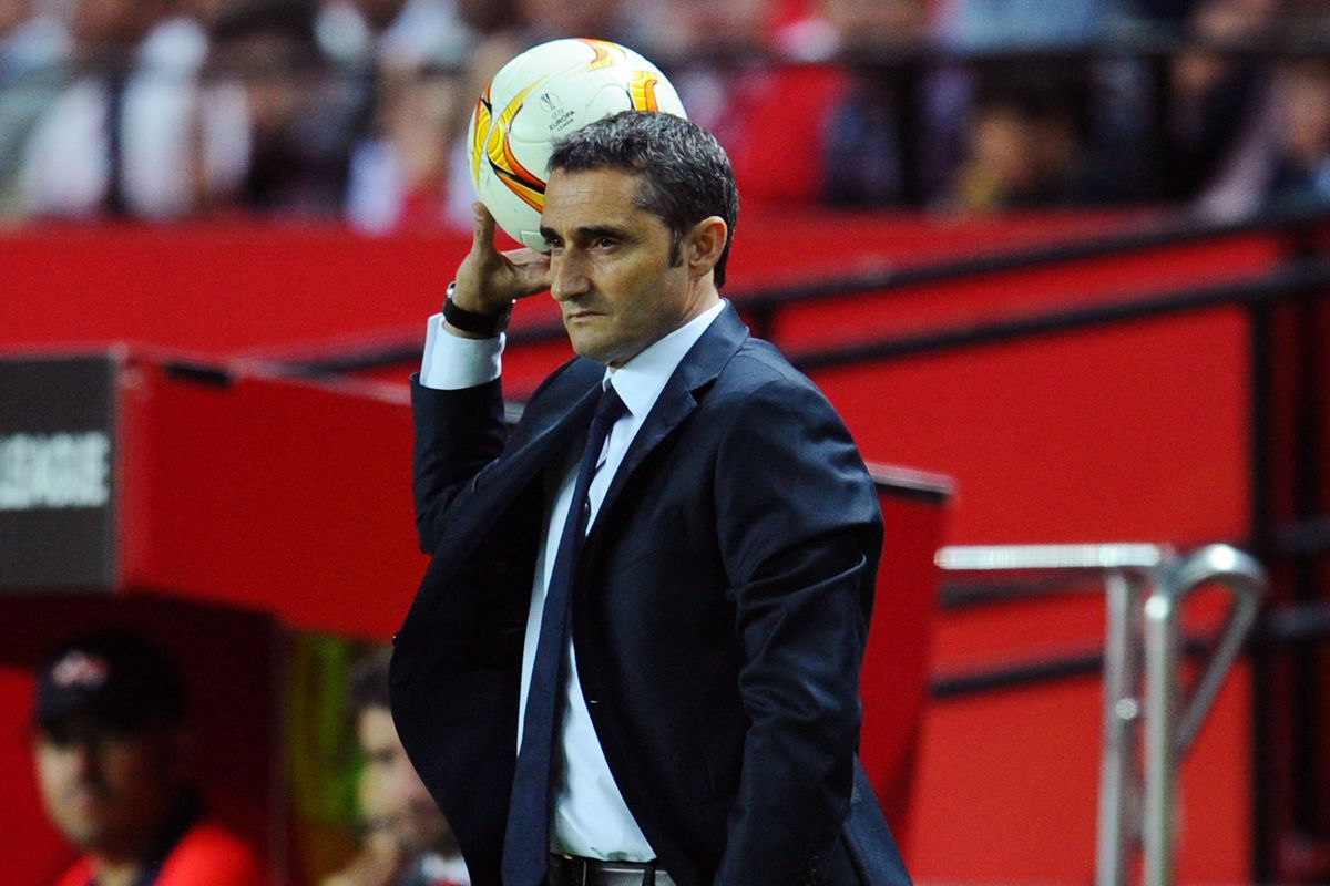 Técnico do Barcelona, Ernesto Valverde