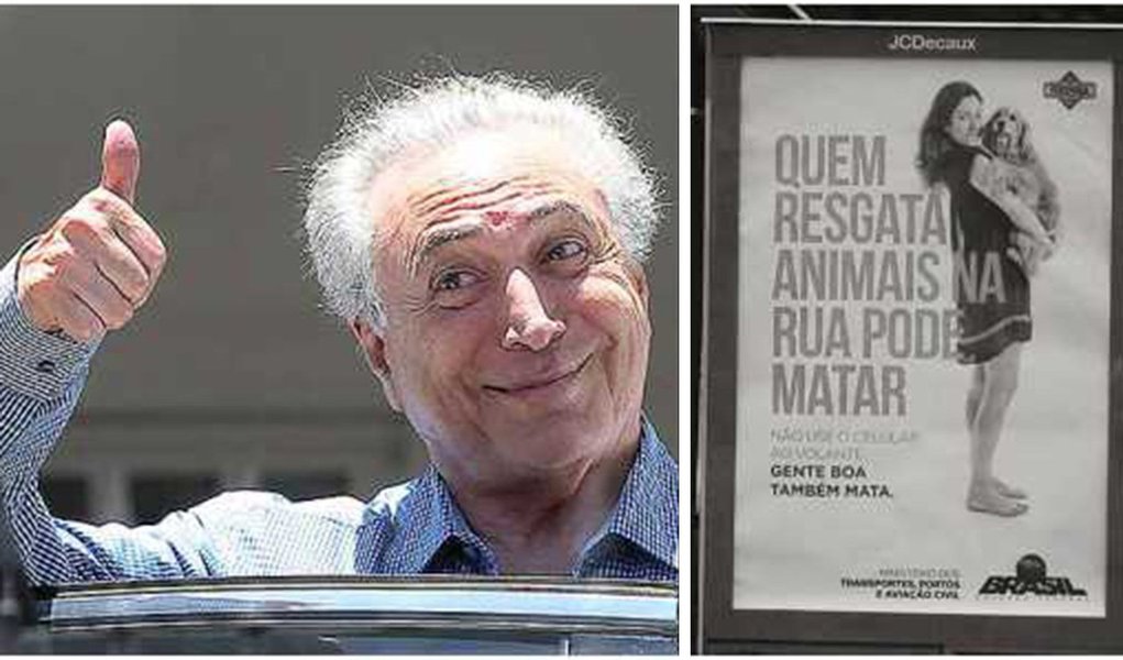 O Tinhoso utilizará as verbas de comunicação nos ministérios para tentar se segurar no governo, além dos R$ 208 milhões previstos no contrato com Gustavo Mouco, o irmão do atual marqueteiro do ilegítimo. A luta é para barrar os 342 votos na votação da Câmara no próximo dia 2 de agosto