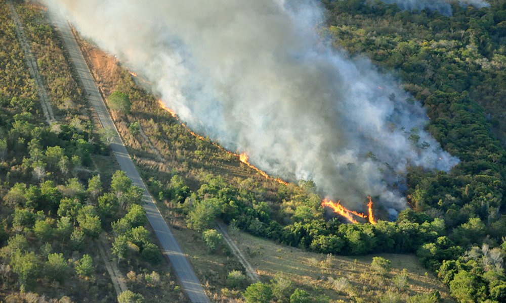 O governador Marcelo Miranda apresenta, nesta quinta-feira (6), na Sala de Reuniões do Palácio Araguaia, investimentos na prevenção, combate e fiscalização contra os focos de incêndios no estado, além da Plataforma de Compartilhamento de Informações (PCI); para reforçar as operações em campo, a Semarh investiu cerca de R$ 500 mil, em convênio com o BNDES, na PCI, uma ferramenta que já está funcionando e que a atualização é feita por meio de análise de imagens resultantes do mapeamento via satélite de todo o território do Tocantins; outro investimento será na ordem de aproximadamente R$ 500 mil, já licitados, para o aparelhamento do Centro de Monitoramento Ambiental e Manejo do Fogo (Cemaf), localizado em Gurupi