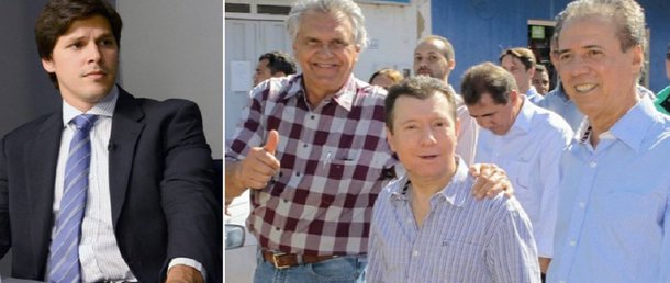 Deputados e prefeitos do PMDB já não escondem mais o movimento dentro do partido em prol da candidatura de Ronaldo Caiado ao governo em 2018; neste domingo, os deputados José Nelto e Pedro Chaves acompanharam Caiado em festa religiosa no interior de Goiás; enquanto isso, o presidente do partido e deputado Daniel Vilela tenta se livrar da delação da Odebrecht e reagir aos ataques dos próprios aliados; na semana passada, o prefeito Iris Rezende, principal liderança peemedebista, recebeu Caiado na prefeitura para uma visita de cortesia