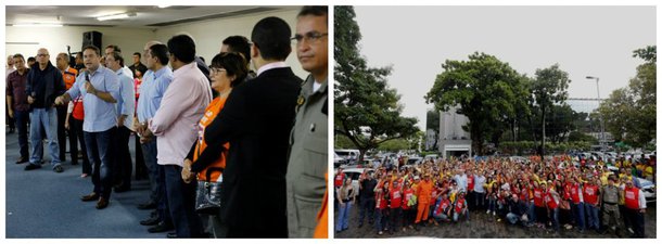 O governador Renan Filho enviou 400 servidores de todos os órgãos da administração estadual para oito municípios atingidos pelas chuvas em Alagoas; missão é levar auxílio e reforçar o atendimento às famílias vítimas das enchentes; sete pessoas morreram soterradas em Maceió; mais de 24 mil pessoas estão desalojadas ou desabrigadas e 27 municípios tiveram os decretos de emergência homologados