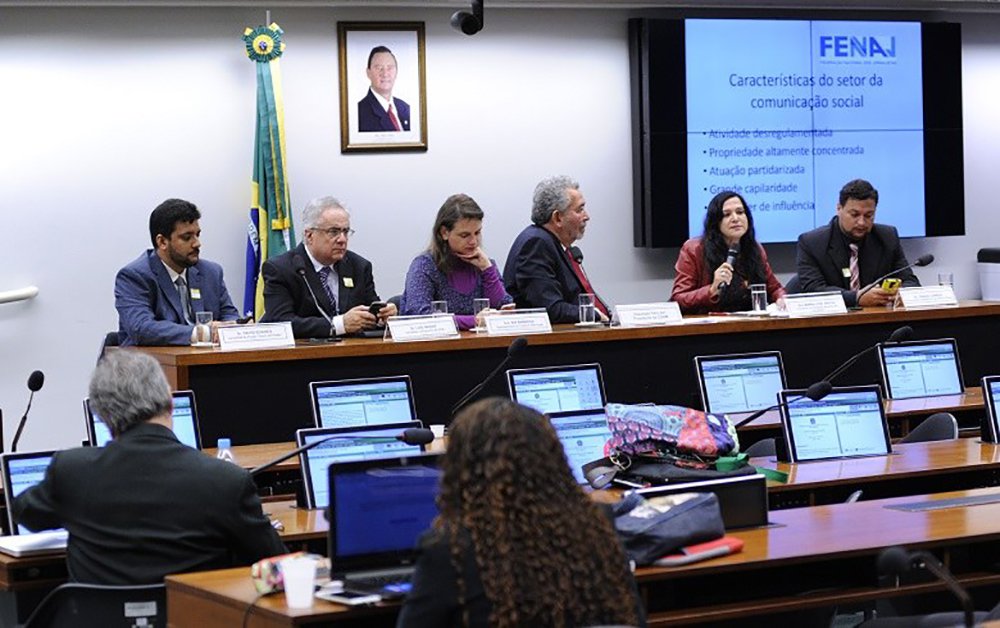 Comissão de Direitos Humanos e Minorias da Câmara promoveu audiência pública para debater panorama da comunicação no Brasil, concentração, censura judicial e perseguição a jornalistas