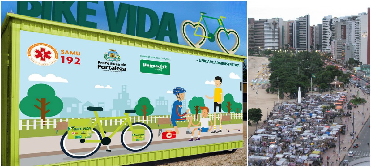 O projeto "Bike Vida" objetiva ampliar a segurança e agilizar o atendimento de primeiros socorros de banhistas e frequentadores da área litorânea de Fortaleza. A iniciativa é inédita no Brasil e visa a otimizar o atendimento de urgência, por meio de socorristas do Serviço de Atendimento Móvel de Urgência (Samu) que utilizarão bicicletas equipadas para prestar o primeiro atendimento