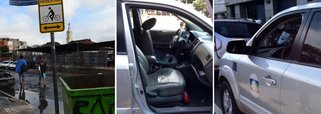 Equipe de reportagem da Globo tem carro depredado no centro de São Paulo; repórteres da emissora estavam entrevistando comerciantes paulistanos para matéria sobre a região da Cracolândia, informa o Portal Imprensa