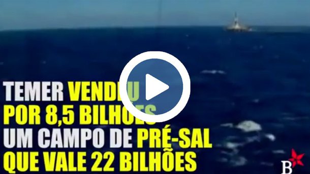 Com imagens da manifestação dos trabalhadores realizada no dia 24 de maio em Brasília, contra as reformas do governo Temer, um vídeo produzido pelo mandato da deputada Benedita da Silva (PT-RJ) aponta que, além dos atos de vandalismo praticados por um pequeno grupo de infiltrados no ato, o entreguismo e a dilapidação das riquezas do país são também atos de vandalismo cometidos por Temer contra o patrimônio público