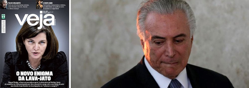Em apenas oito meses de governo Temer em 2016, Veja recebeu R$ 10 milhões em publicidade do governo federal; nos quatro primeiros meses, ainda com Dilma Rousseff no Planalto, a revista da Marginal Pinheiros tinha recebido apenas R$ 1 milhão