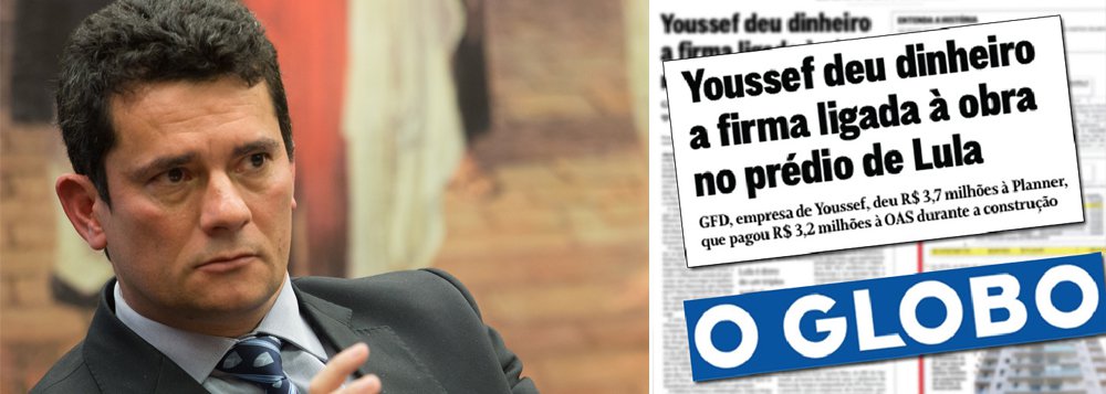 O juiz Sergio Moro elaborou uma síntese das "provas documentais" que, segundo ele, confirmam a denúncia da Lava Jato contra Lula por conta do triplex, e inseriu entre elas uma reportagem publicada pelo jornal O Globo, em 2010, com a informação de que o apartamento no Guarujá pertenceria à família do ex-presidente