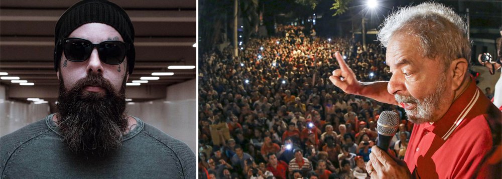 "Lula, sinceramente esperava mais de um chefe de quadrilha! 606 mil reais na conta? Nenhum gasto de cartões de crédito em milhares de dólares? Nenhuma aulinha de tênis para os netinhos? Nenhuma conta na Suíça? Nada de diamantes ou pedras preciosas?", ironizou o músico, após o bloqueio dos bens do ex-presidente; "Desse jeito não vai dar pra fazer nem uma mini série contando sua trajetória como maior bandido de todos os tempos!", completou Tico Santa Cruz