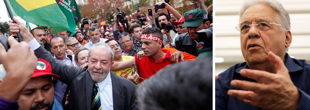 "Em novo passo atrás em sua biografia, FHC desiste de pedir a antecipação de eleições diretas, como havia sugerido há 15 dias, e insiste na proposta de que Temer renuncie ao cargo, coisa que é o primeiro a saber que não irá acontecer", escreve Paulo Moreira Leite, articulista do 247; "Descartando-se a possibilidade de um acordo negociado, a exemplo do indulto que permitiu a renuncia de Richard Nixon em 1974, após o escândalo Watergate, não há saída por esse caminho", afirma o jornalista; para PML, ao bater na tecla de uma  solução "à  margem da mobilização popular, indispensável no momento atual, Fernando Henrique apenas confirma o receio visceral diante das lutas do povo"