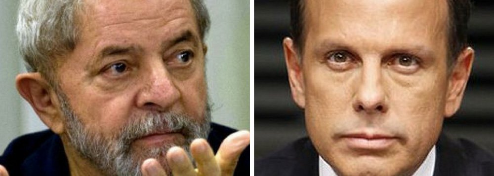 "Se João Dória diz a uma platéia de especuladores, como registra a Época, que 'é melhor que Lula dispute (a eleição presidencial de 2018) e perca. Temos de vencer Lula nas urnas', é sinal de que tem pesquisas indicando que a decretação da prisão de Lula ia produzir um terremoto eleitoral. (...) É óbvio que João Dória ou qualquer outro candidato a Presidente preferiria concorrer sem ter de enfrentar o favorito Lula. Mas, ao que parece, têm mais medo de enfrentar “o mito” e o “mito” não é Jair Bolsonaro", escreve Fernando Brito, editor do Tijolaço