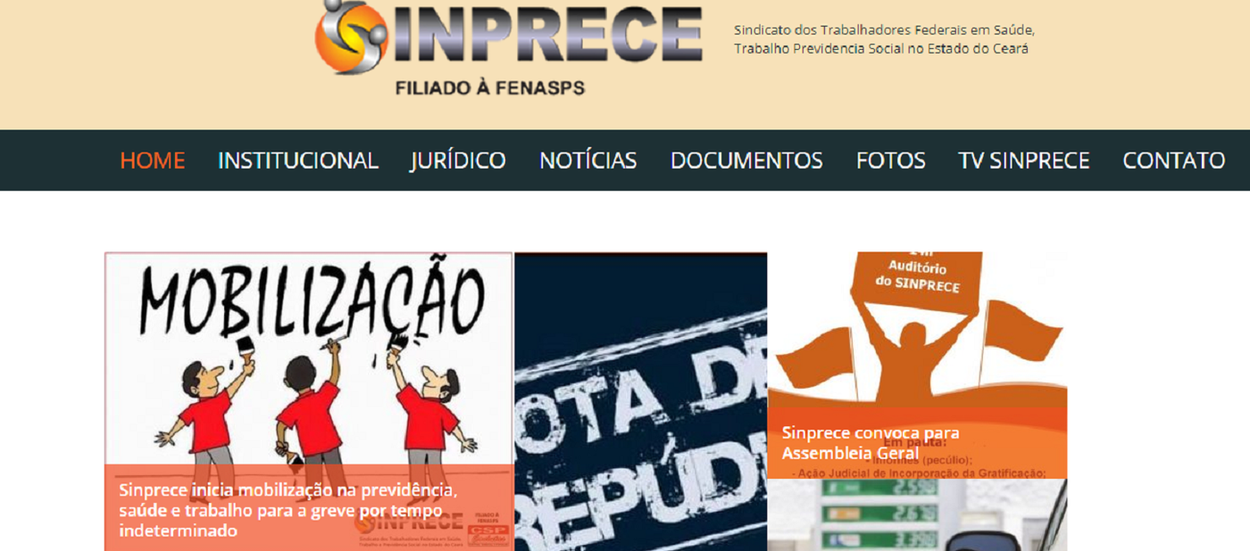 Uma semana após o ataque à sede da CUT Ceará, outro sindicato foi alvo de bandidos. O Sindicato dos Trabalhadores Federais em Saúde, Trabalho Previdencia Social no Estado do Ceará - Sinprece, foi assaltado na tarde de hoje (27). A informação foi divulgada nos grupos de WhatsApp. Coincidentemente hoje, o Sinprece iniciou o processo de mobilização e construção da uma greve por tempo indeterminado e também havia divulgado uma nota de repúdio ao ataque sofrido pela CUT Ceará, cobrando a apuração do caso