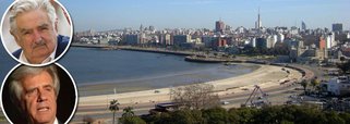 Enquanto Argentina e Brasil lidam com crises política e econômica, o Uruguai se mostra uma ilha de tranquilidade na América do Sul; estabilidade econômica, política e fiscal, aliadas à distribuição de renda, fizeram o Uruguai obter 15 anos de crescimento econômico ininterrupto