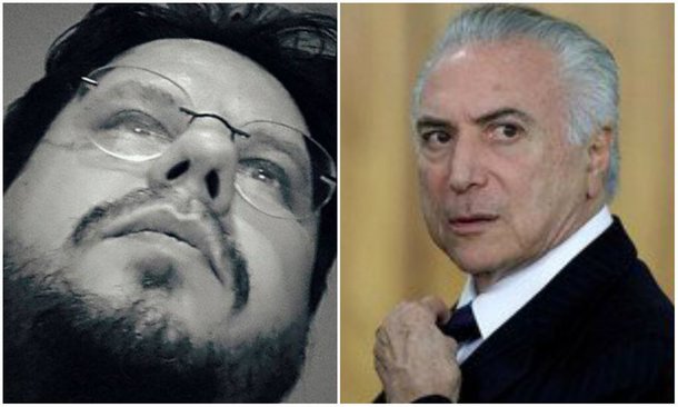 "Primeiro era um governo de salvação pessoal (e do pmdb) travestido de salvação nacional (apoiado pelos patos fascistas). Isto até o joesleygate. A partir daí virou um sequestro, em que Temer e sua quadrilha estão cortando pedacinhos do país e mandando para os grupos sociais como ameaças", define o historiador, em texto publicado em seu Facebook, em que divide o governo Temer em duas fases
