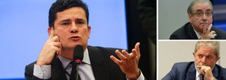 Em despacho publicado nesta terça-feira, 18, o juiz Sergio Moro comparou o ex-presidente Lula, maior liderança popular da história do Brasil, ao ex-deputado Eduardo Cunha (PMDB-RJ), condenado a 15 anos de prisão por corrupção e lavagem de dinheiro; mais do que isso, Moro fez um paralelo entre o triplex registrado em nome da OAS e cedido em garantia à Caixa Econômica Federal às contas mantidas por Cunha em bancos suíços; mais cedo, em entrevista a uma rádio, Lula disse que provará que Moro errou e o acusou de agir como um czar; Moro respondia a questionamentos da defesa de Lula, que acusa o juiz de estar a serviço da direita para tirá-lo da corrida eleitoral