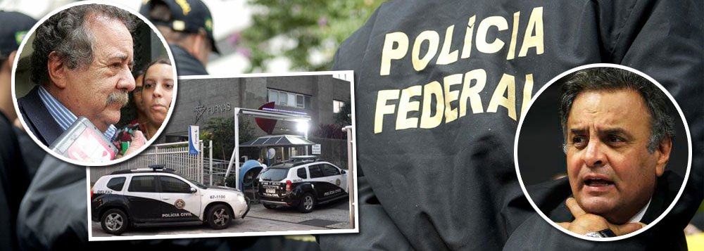 Em desdobramento da Operação Lava Jato, batizado como Barão Gatuno, a Polícia Civil do Rio de Janeiro mirou o esquema de corrupção em Furnas, que vem desde o governo Fernando Henrique Cardoso, quando o senador afastado Aécio Neves (PSDB-MG) nomeou Dimas Toledo como diretor da estatal; há dois mandados de condução coercitiva e um deles é contra Dimas Toledo, que era acusado de pagar um mensalão a deputados da chamada "lista de Furnas"; a operação foi deflagrada a partir da delação do ex-senador Delcídio Amaral e complica ainda mais a situação de Aécio, que tem um pedido de prisão prestes a ser analisado pelo Supremo Tribunal Federal