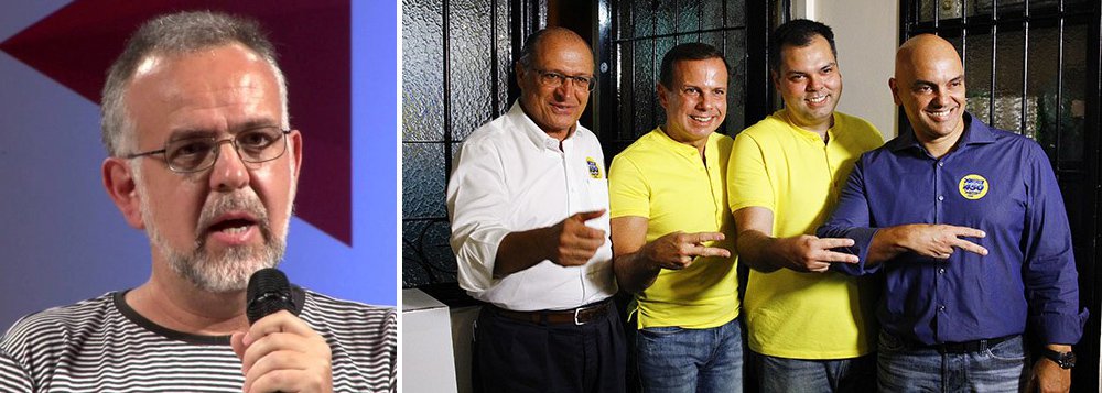 Jornalista Kiko Nogueira, do Diário do Centro do Mundo, assim descreve o que o prefeito de São Paulo, João Doria, faz com o PSDB: "tratorar, semear a discórdia e surgir com falsas soluções para problemas complexos — tudo em nome de uma ambição que não encontra respaldo numa auto alardeada competência de 'gestor'"; a verdade é que ninguém aguenta mais o pupilo do governador, Geraldo Alckmin