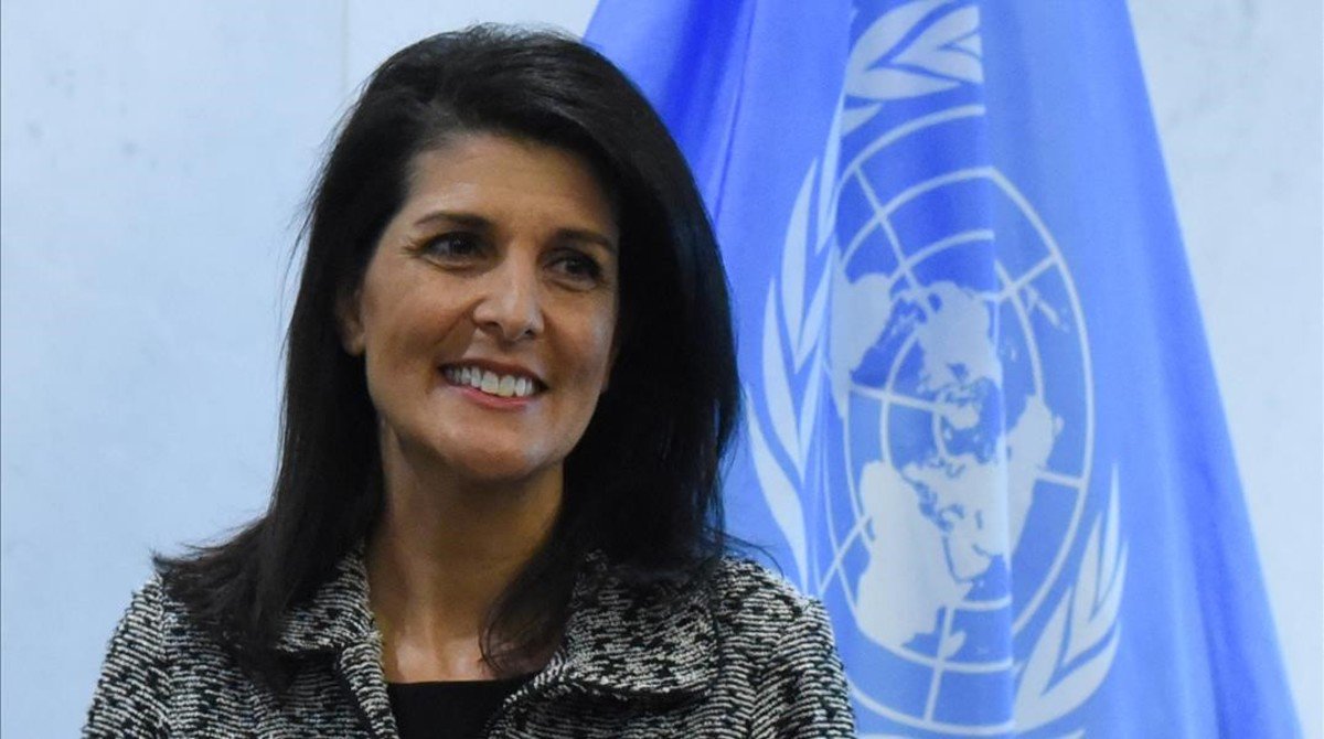 Embaixadora dos EUA na ONU, Nikki Haley