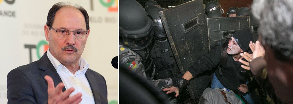 Através de nota assinada pela Casa Civil, o governador do Rio Grande do Sul, José Ivo Sartori (PMDB) afirma que a Brigada Militar teria cumprido com correção a decisão judicial na operação para retirar as famílias que viviam na Ocupação Lanceiros Negros, no Centro de Porto Alegre, na noite de quarta-feira (14); nota critica o deputado estadual Jeferson Fernandes (PT), acusado de “a pretexto de defender causas sociais, age para angariar dividendos políticos e midiáticos”; o governo também acusa as famílias de “interesse ideológico e político” por não aceitar as alternativas apresentadas pelo poder público