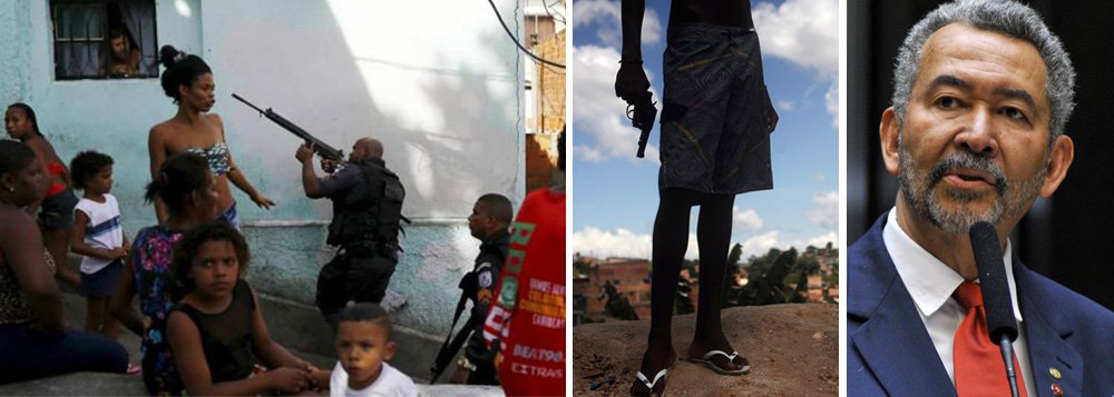 A diligência, aprovada pelo colegiado em reunião deliberativa no mês de maio, é uma iniciativa do presidente da CDHM, deputado Paulão (PT-AL), e pretende visitar comunidades do Rio, apurar informações e conversar com Rafael Braga, jovem negro que foi o único preso nas manifestações de junho de 2013, por portar em sua mochila um vidro contendo Pinho Sol; parlamentar apresentou dados que atestam a explosão de homicídios de jovens no Brasil. Se considerarmos as taxas de homicídios de homens jovens os indicadores praticamente dobram, uma vez que os homens representavam 93,8% do total dos homicídios nessa faixa etária