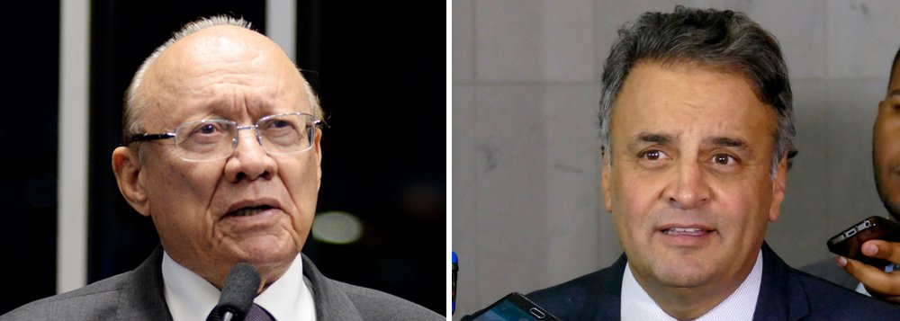 O senador João Alberto Souza (PMDB-MA), presidente do Conselho de Ética no Senado, informou nesta sexta-feira 23 ter arquivado o pedido de cassação do senador afastado Aécio Neves (PSDB-MG), que havia sido feito pela Rede e pelo PSOL após a delação da JBS; para ele, não há "elementos convincentes para processar o senador"; "Me parece que fizeram uma grande armação contra o senador Aécio", disse
